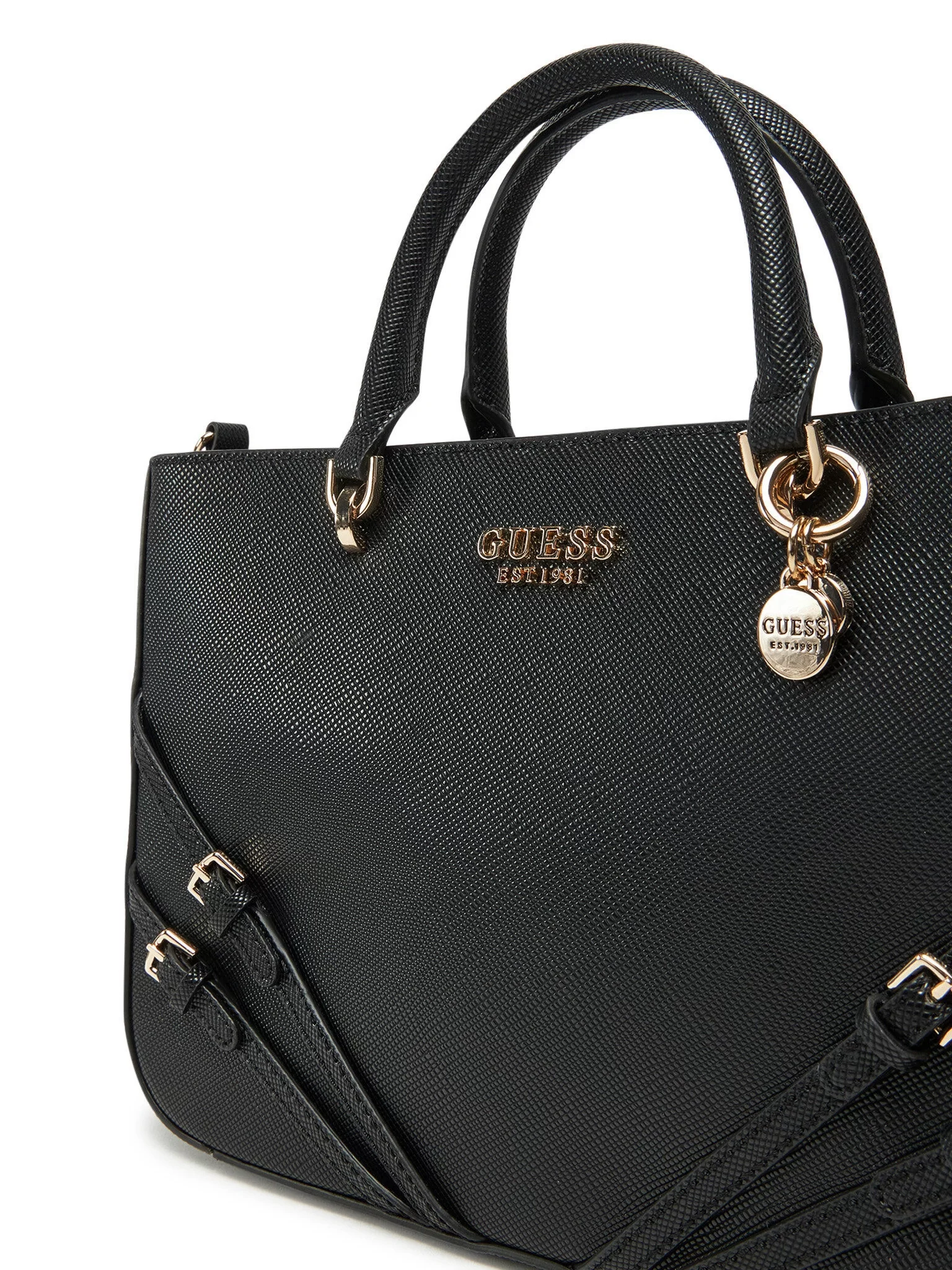 Guess Kadın Siyah Bramina Girlfriend Satchel Çanta