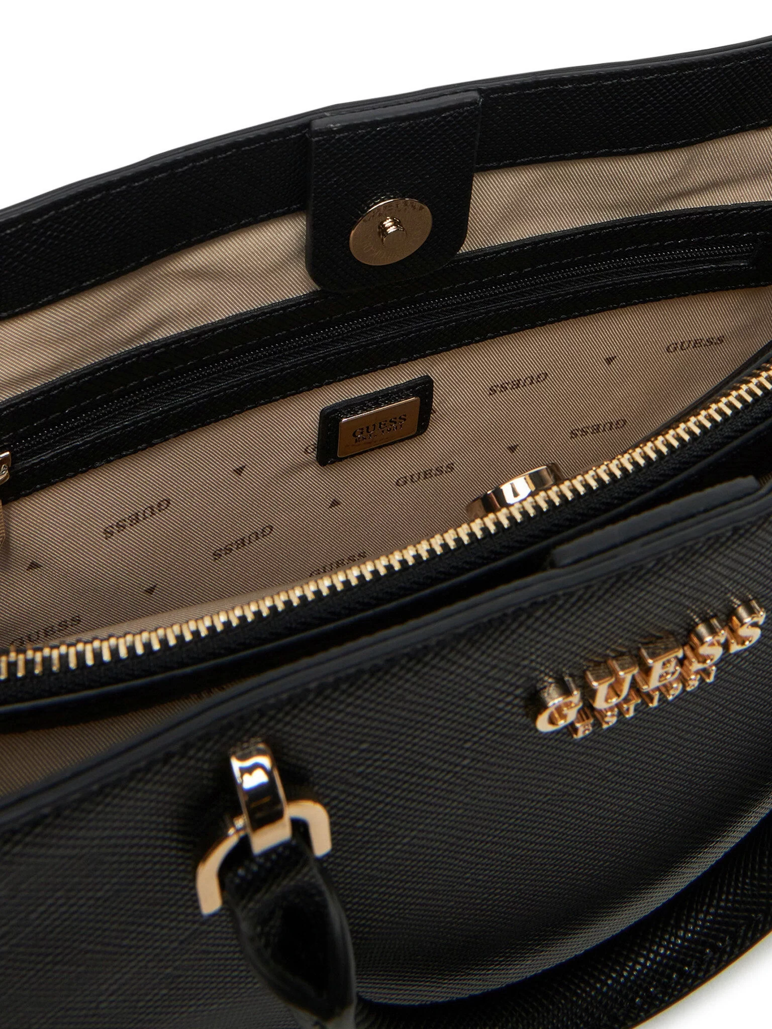 Guess Kadın Siyah Bramina Girlfriend Satchel Çanta
