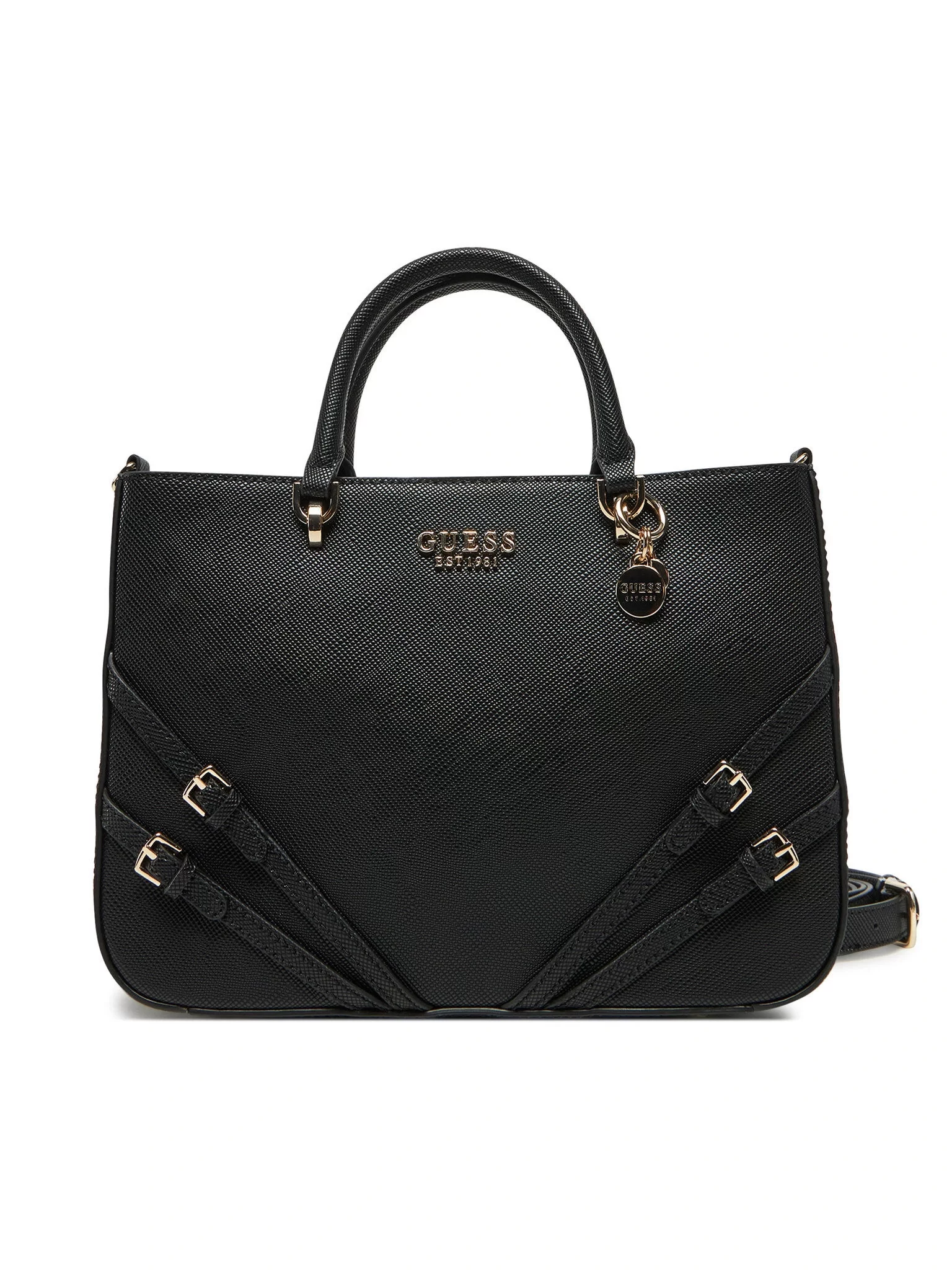 Guess Kadın Siyah Bramina Girlfriend Satchel Çanta