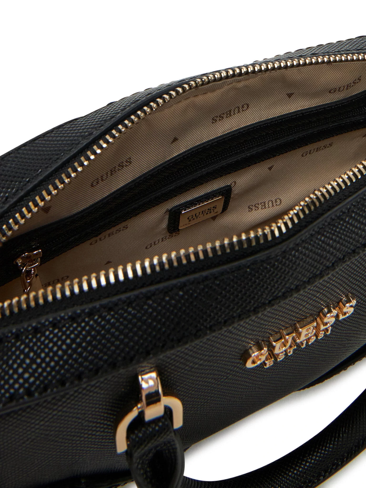 Guess Kadın Siyah Bramina Küçük Satchel Çanta