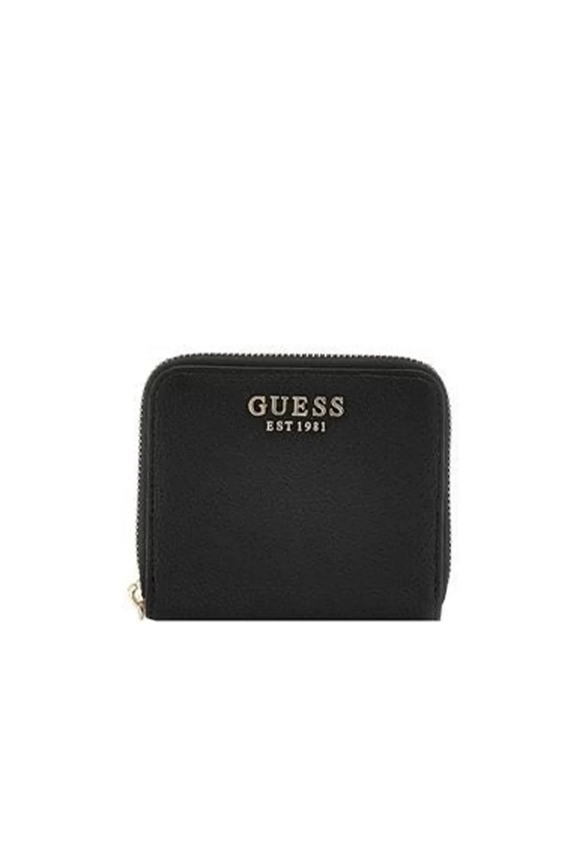 Guess Laurel Slg Small Zıp Around Kadın Siyah Cüzdan SWBG8500137-BLA