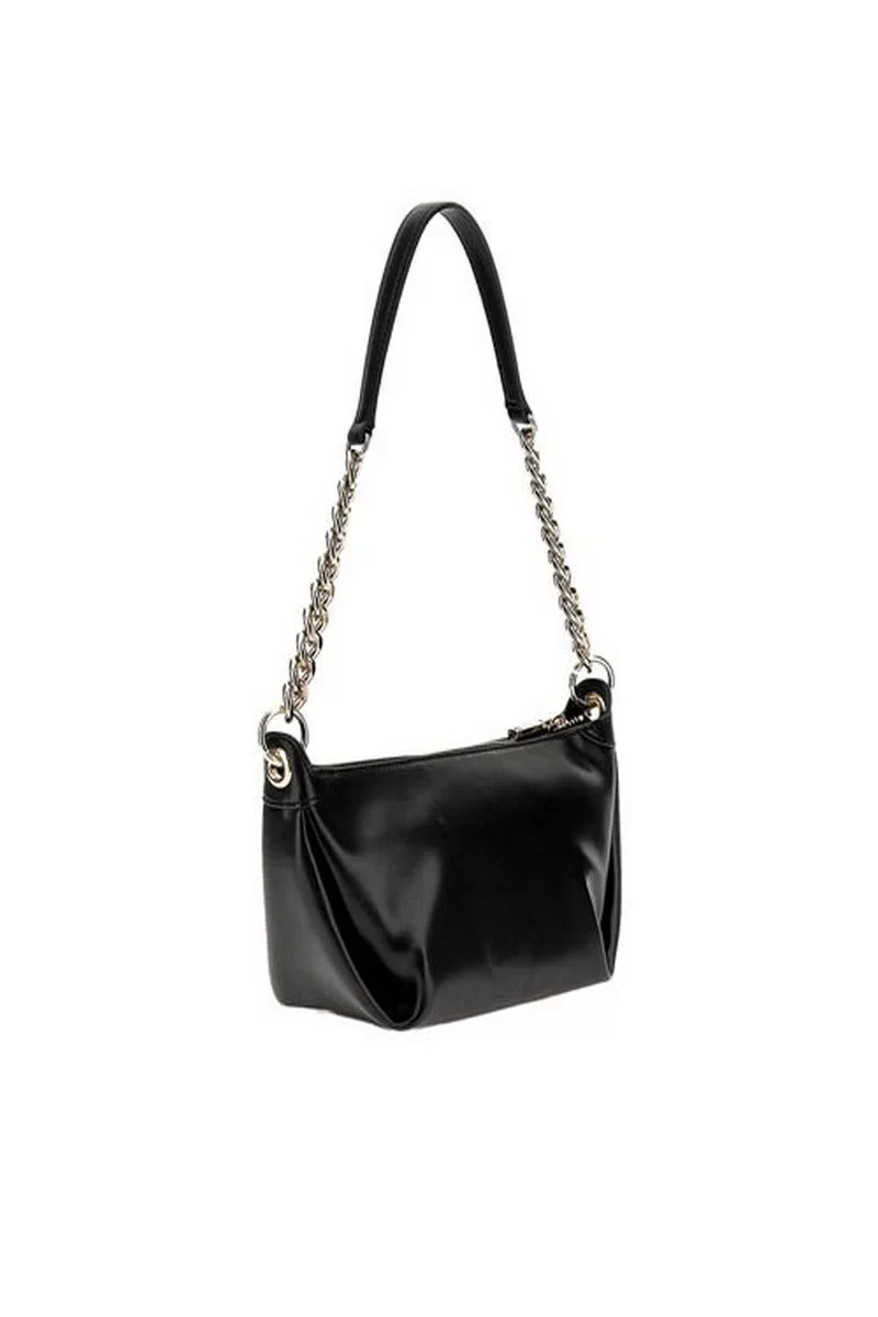 Guess Eco Evaıne Top Zıp Shldr Bag Kadın Siyah Omuz Çantası HWEVG953517-BLA
