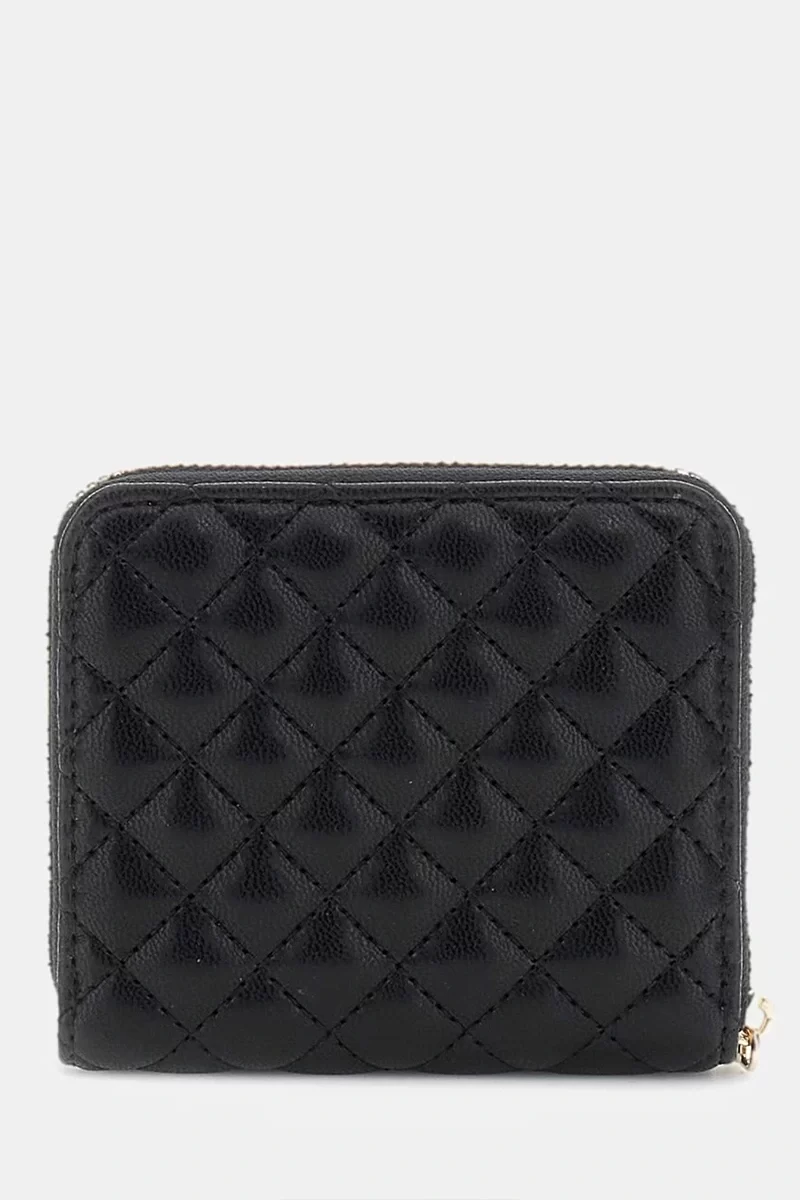 Guess Eco Rıanee Slg Small Zıp Aroud Kadın Siyah Cüzdan SWQG9541137-BLA