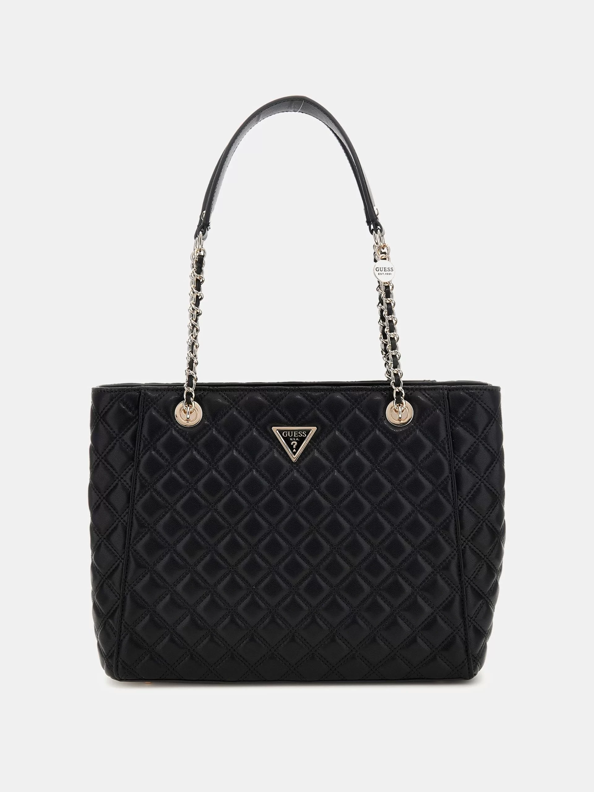 Guess Gıully Large Tote Kadın Siyah El Çantası HWQG8748240-BLA