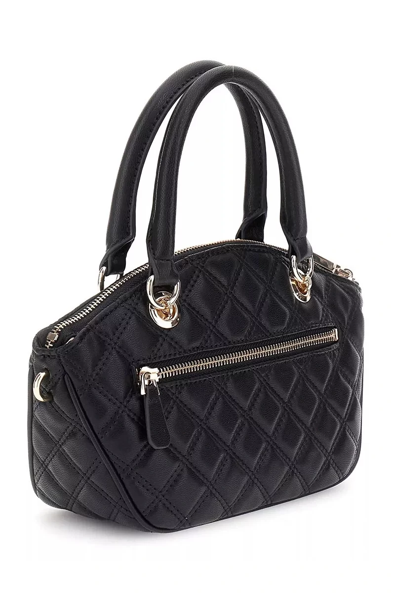 Guess Gıully Mını Satchel Kadın Siyah Mini Çanta HWQG8748760-BLA