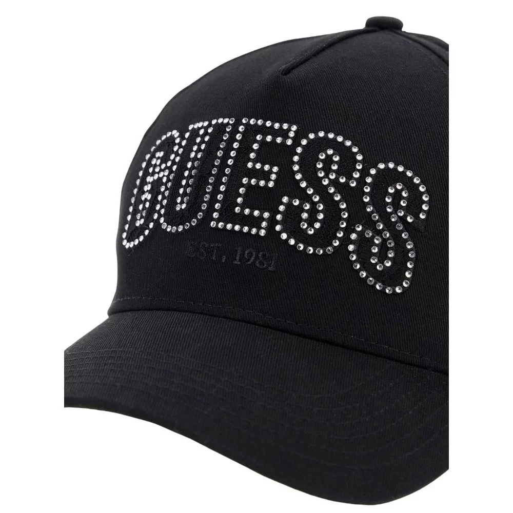 Guess Ines Cotton Cap Kadın Siyah Şapka W5GZ15WEGD0-JBLK