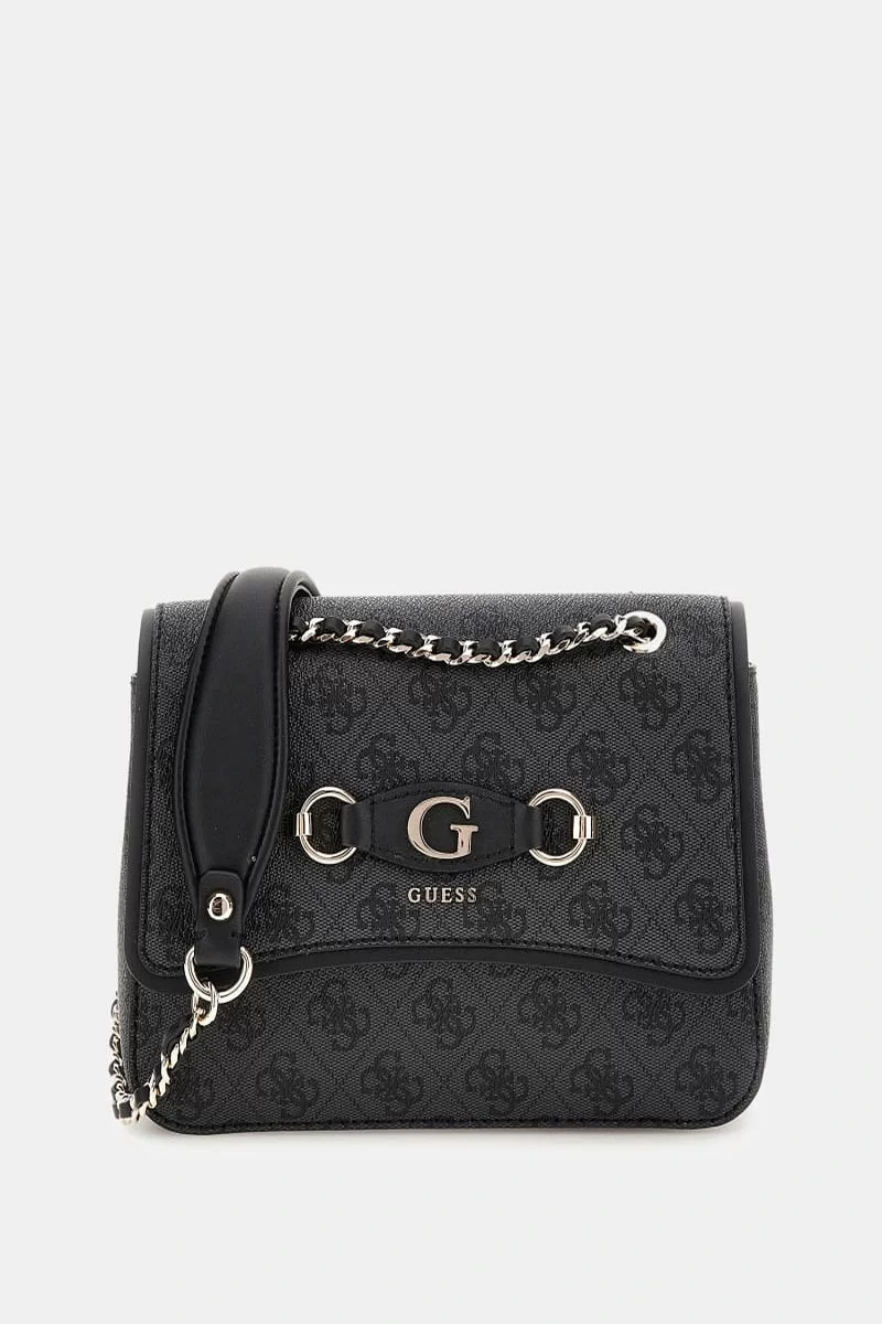 Guess Izzy Convertıble Xbody Flap Kadın Antrasit Çapraz Çanta HWSG8654190-CLO