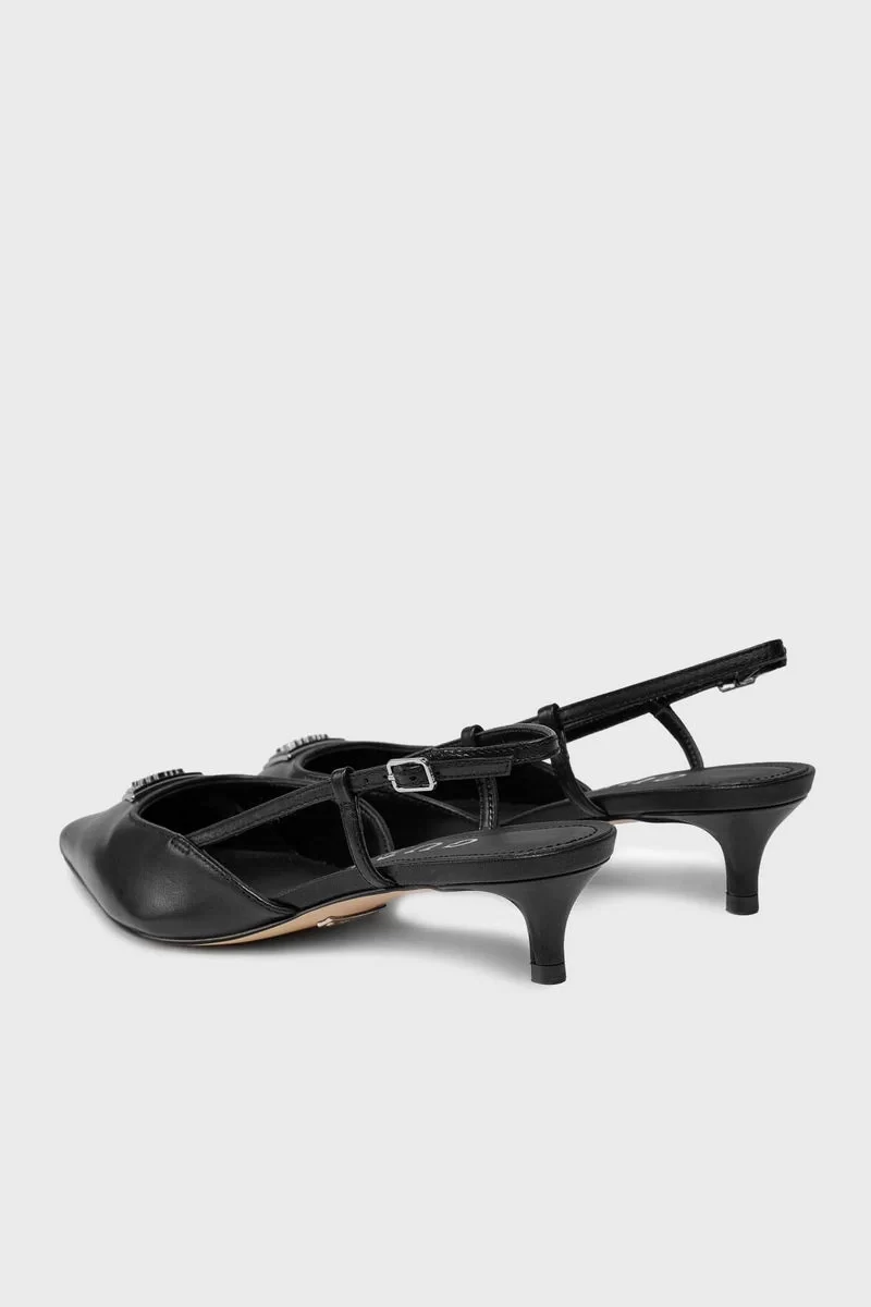 Guess Jesson Kadın Siyah Topuklu Ayakkabı FLPJESLEA05-BLACK