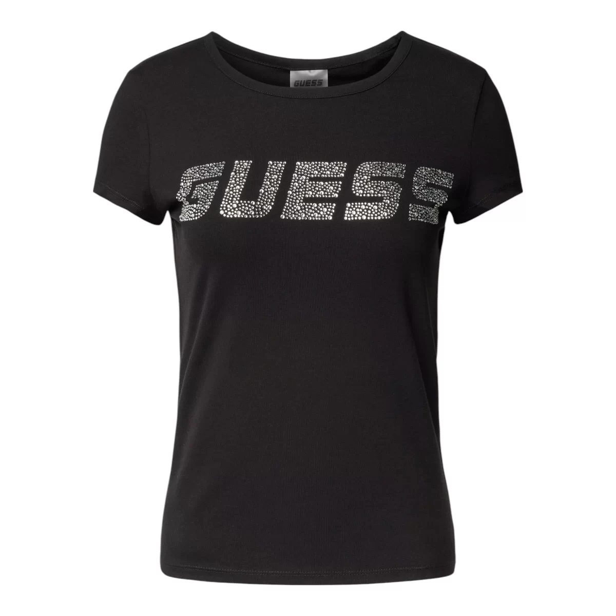 Guess New Kıara Ss T-Shırt Kadın Siyah T-Shirt V5GI20J1314-JBLK