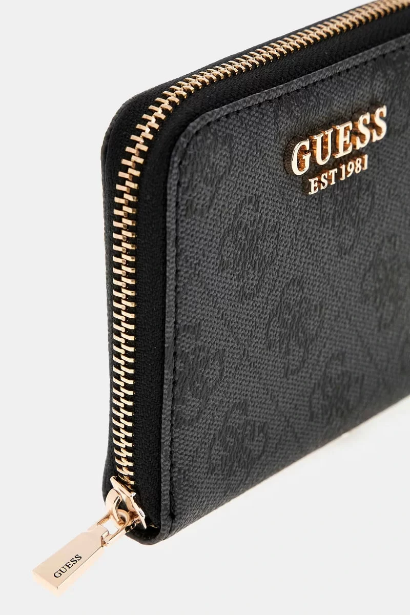 Guess Laurel Slg Small Zıp Around Kadın Antrasit Cüzdan SWSG8500137-CLO