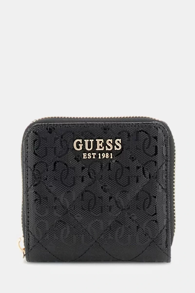Guess Laurel Slg Small Zıp Around Kadın Siyah Cüzdan SWGG8500137-BLA