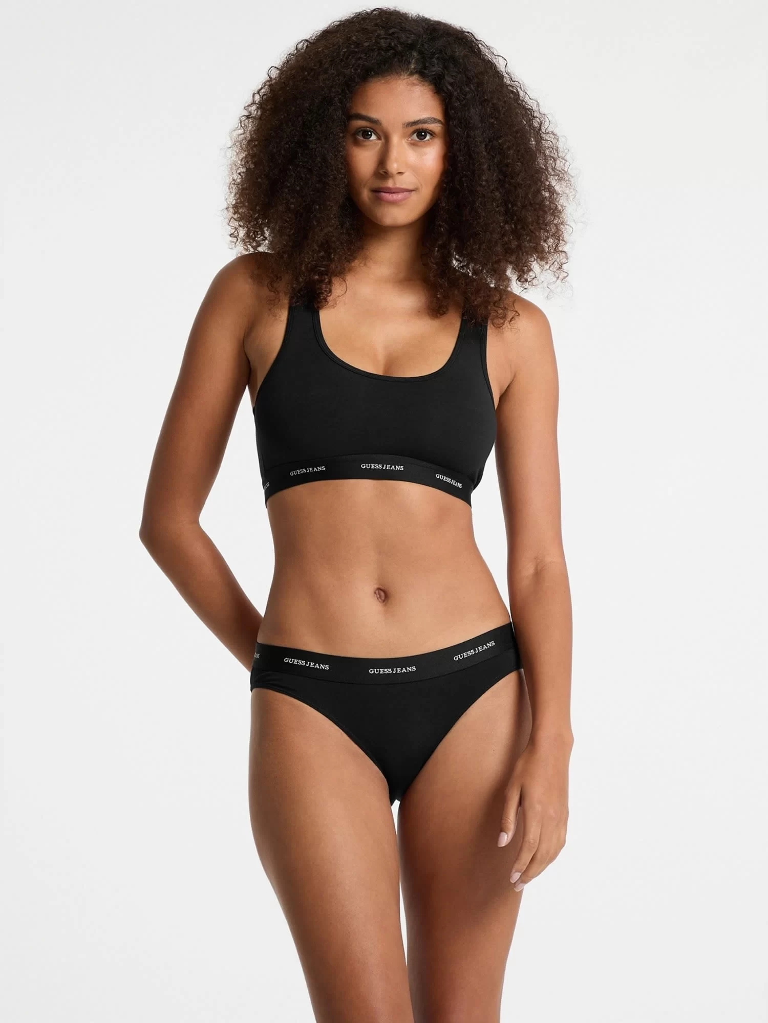 Guess jeans Gj Bralette Kadın Siyah İç Çamaşırı W4BZ31KBBU1-JBLK