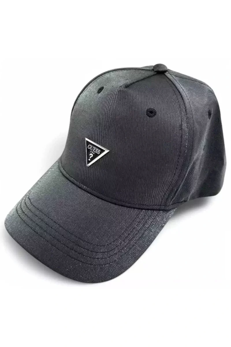 Guess Baseball Cap Kadın Siyah Şapka AW5283COT01-BLA