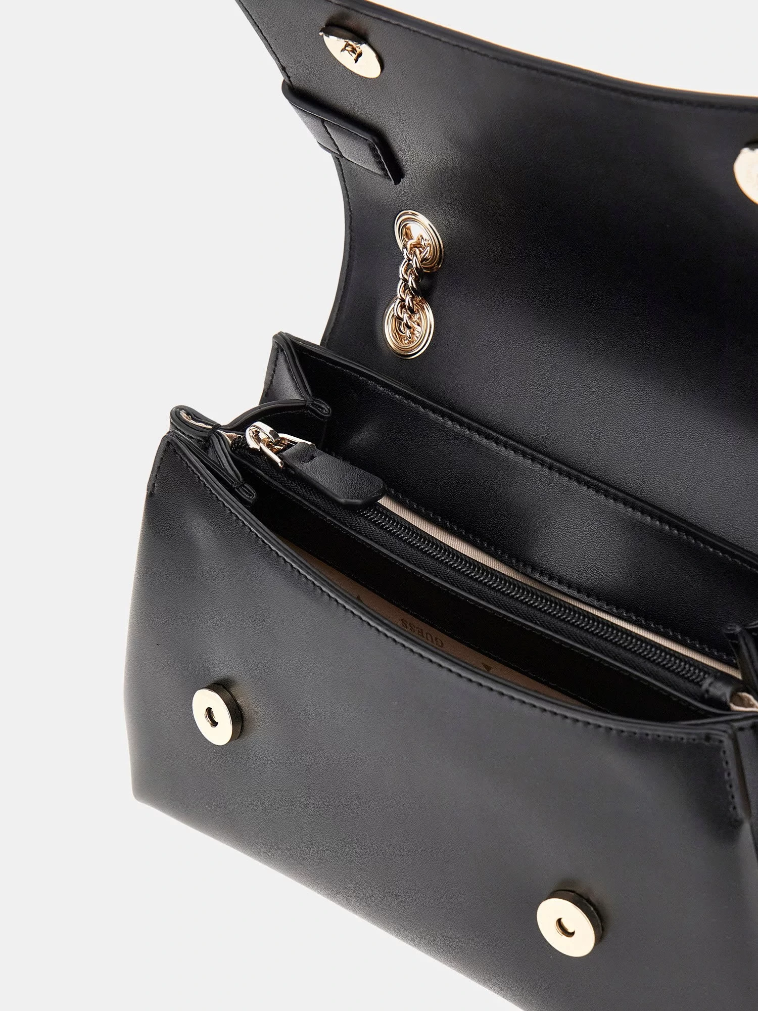 Guess Kadın Siyah Lorelei Dönüştürülebilir Flap Crossbody Ça
