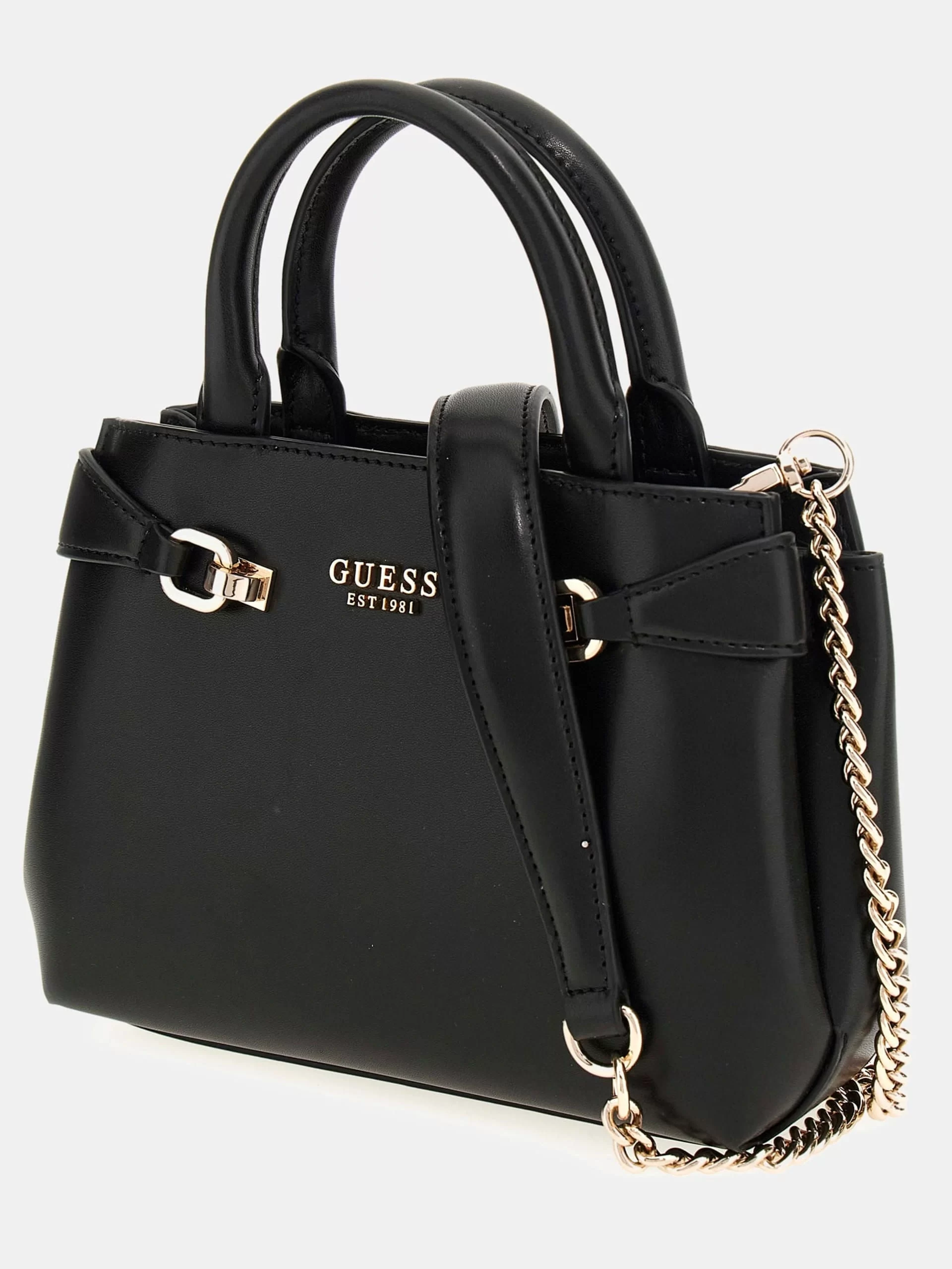 Guess Kadın Siyah Lorelei Mini Satchel Çanta