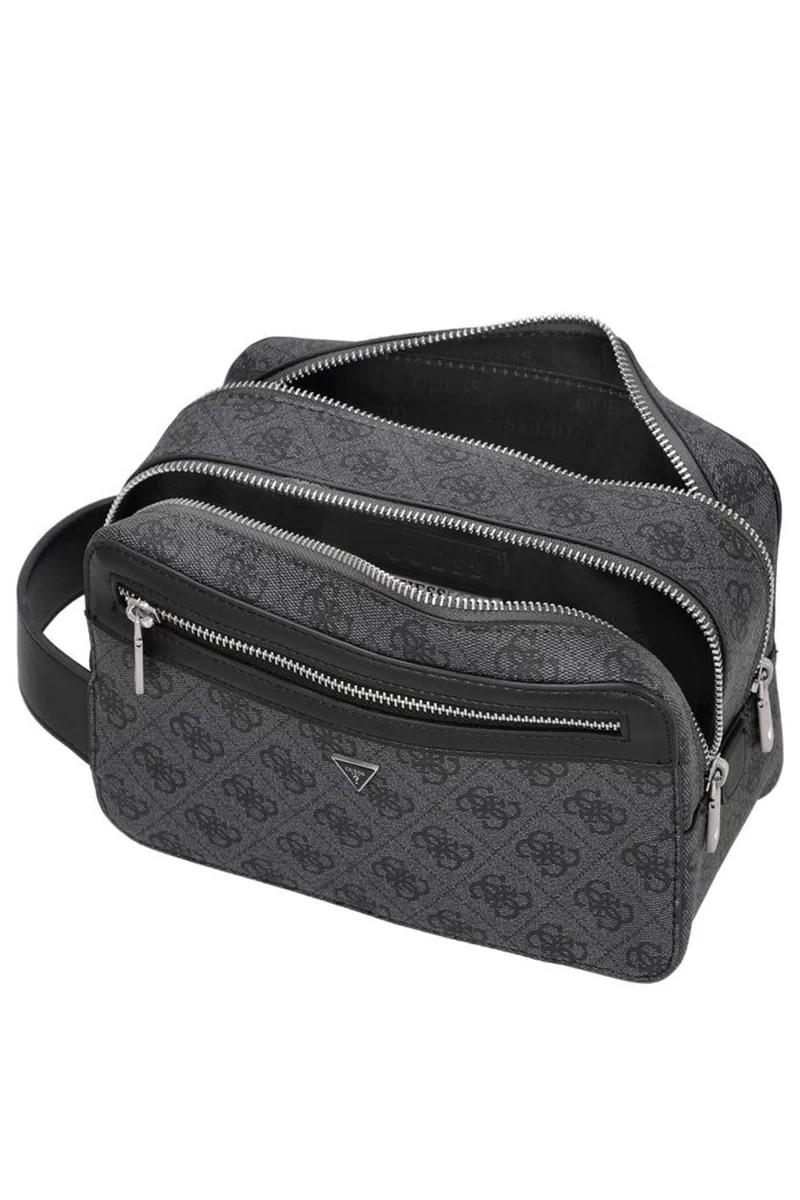 Guess Losanna Beauty Case Double Com Erkek Siyah El Çantası PMLOLOP5239-BLA