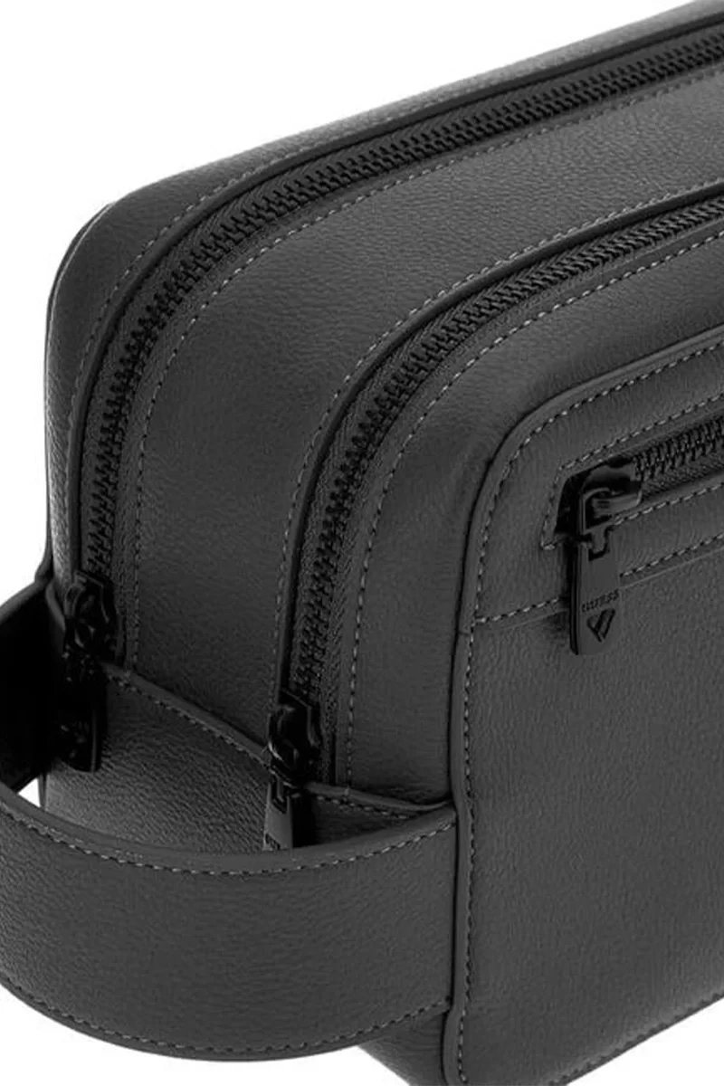 Guess Losanna Beauty Case Double Com Erkek Siyah El Çantası PMLOPUP5239-BLA