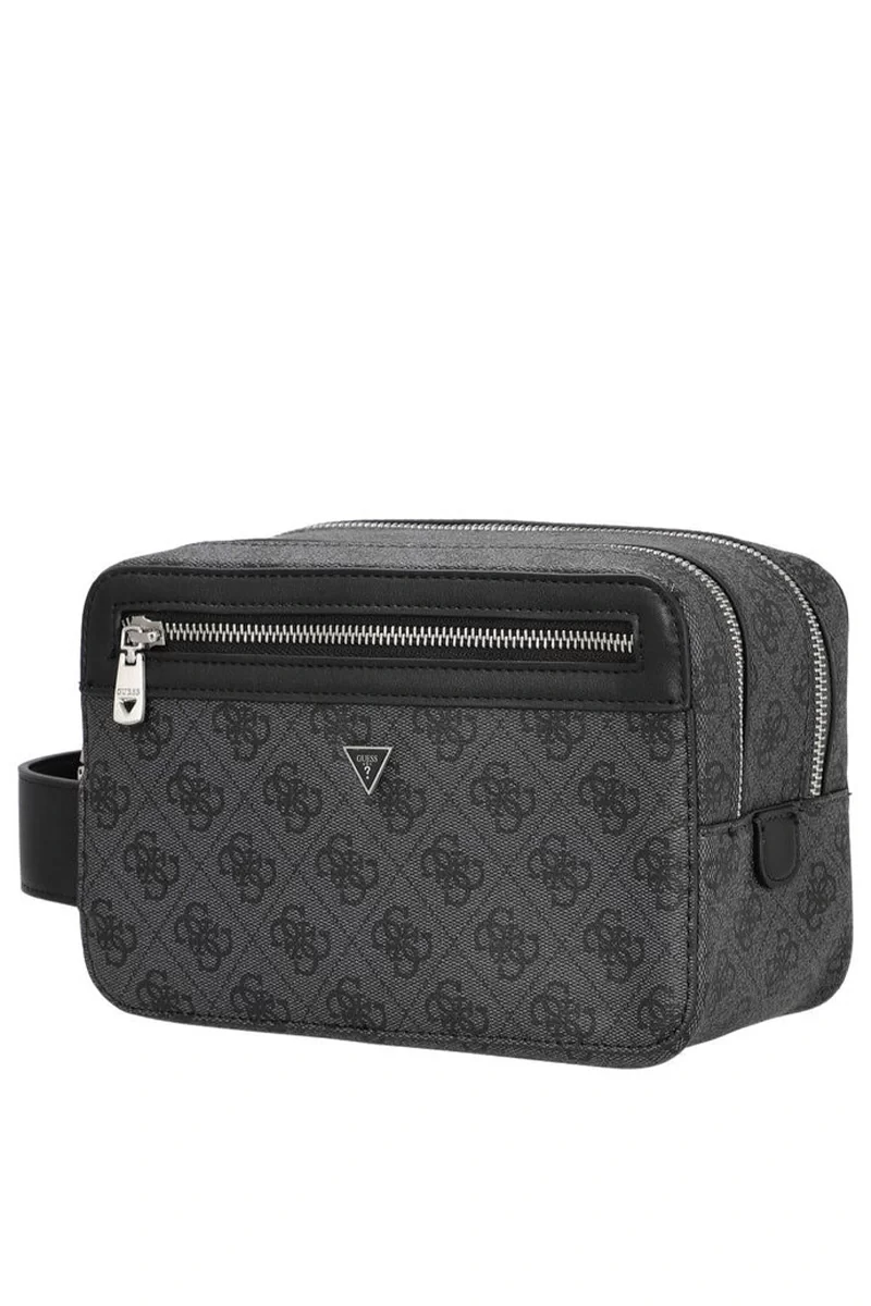 Guess Losanna Beauty Case Double Com Erkek Siyah El Çantası PMLOLOP5239-BLA