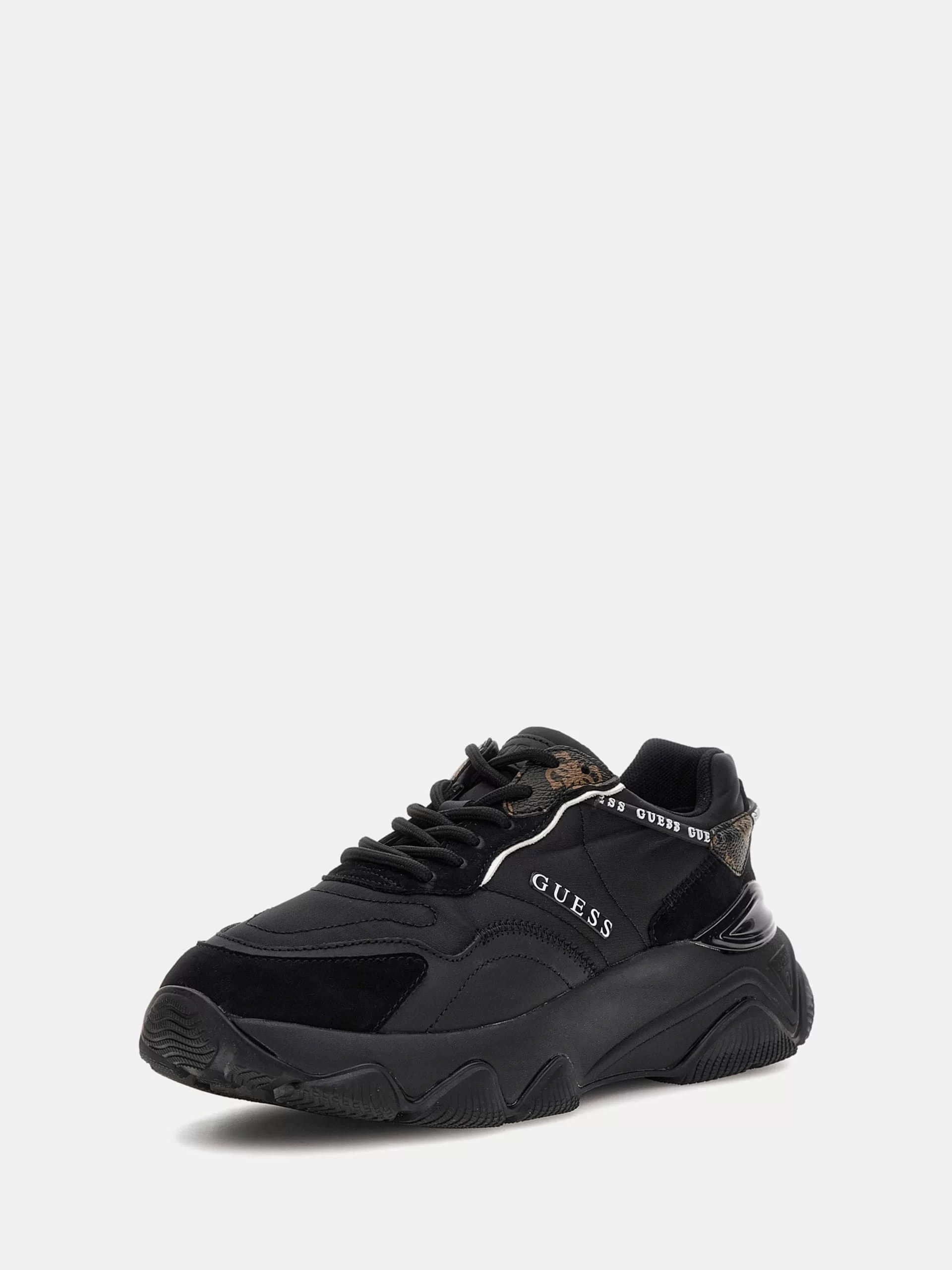 Guess Mıcola Kadın Siyah Sneaker FL7MICFAL12-BLACK
