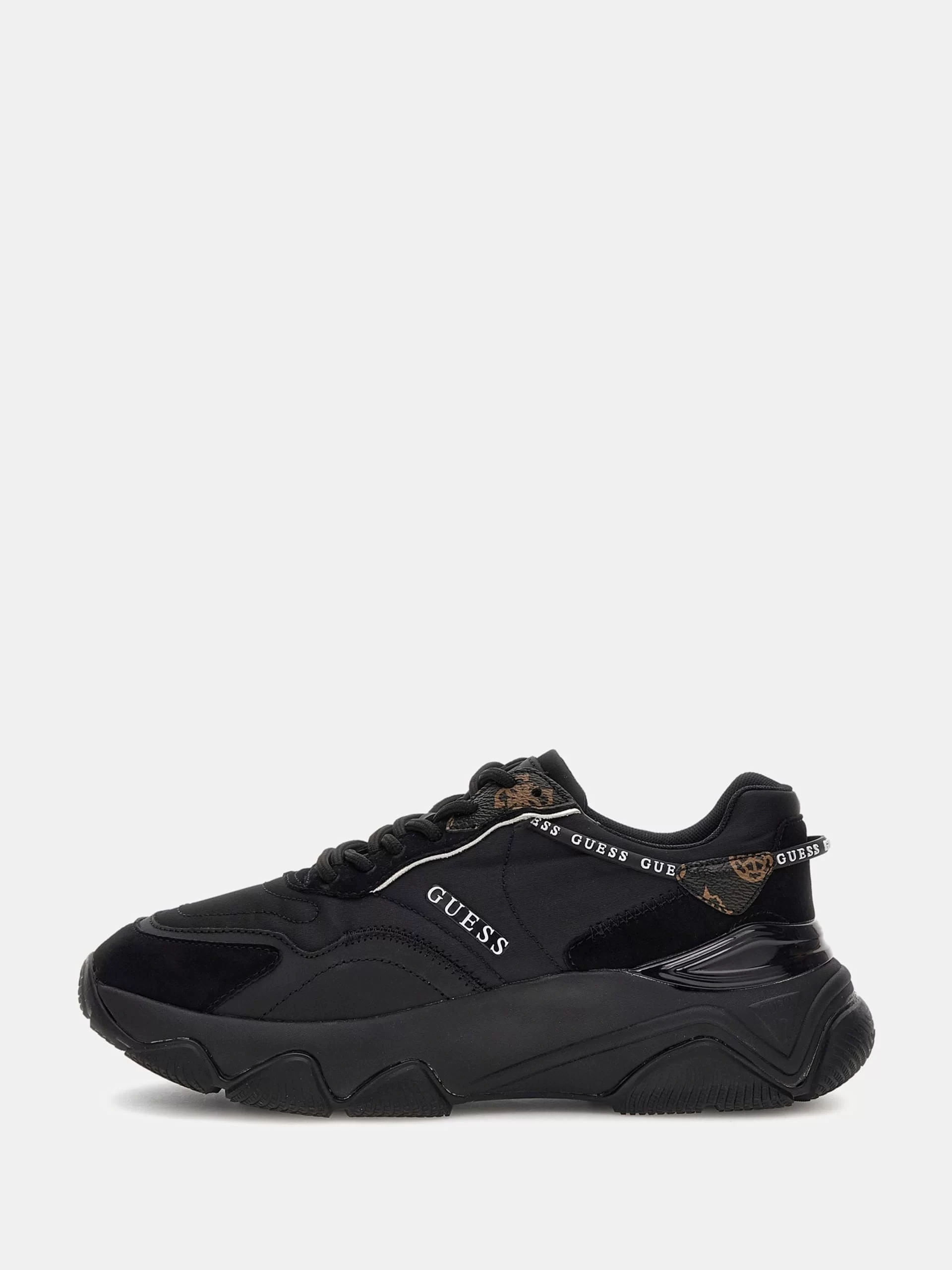 Guess Mıcola Kadın Siyah Sneaker FL7MICFAL12-BLACK