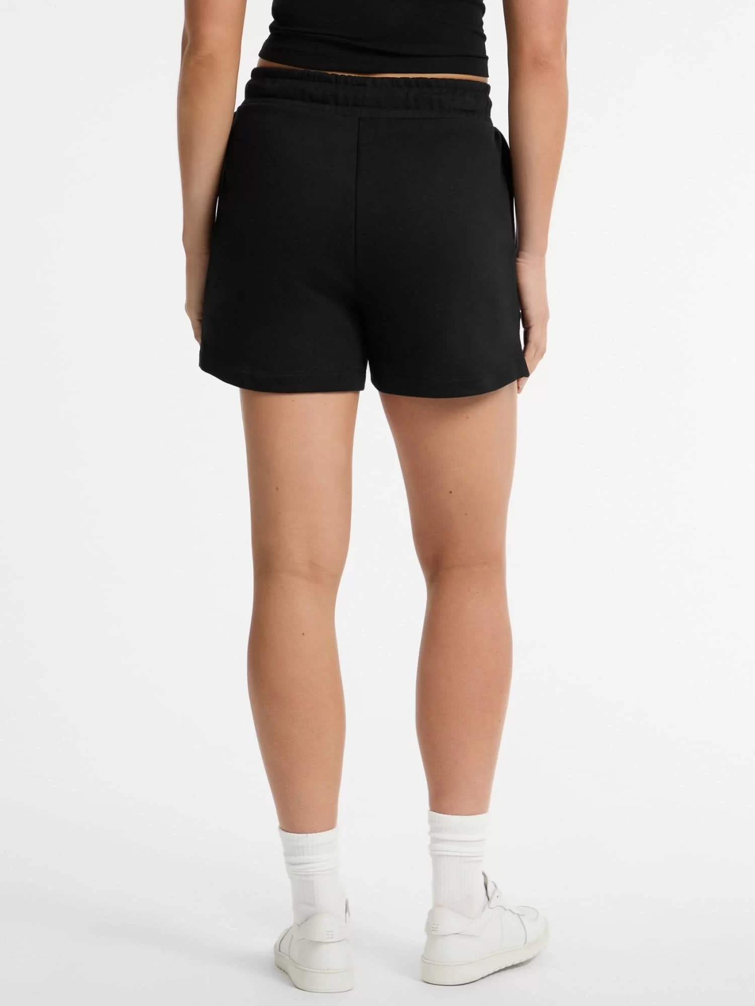 Guess jeans Gj Reg Embro Shorts Kadın Siyah Şort W5GD0OK68I4-JBLK