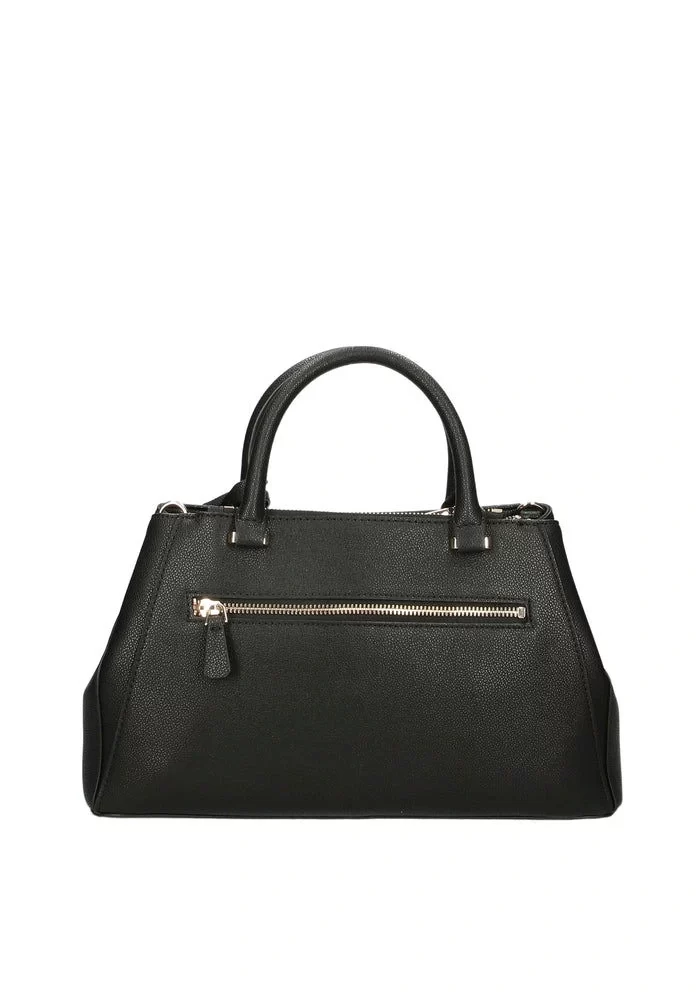 Guess Nastra Socıety Satchel Kadın Siyah El Çantası HWBG9637060-BLA