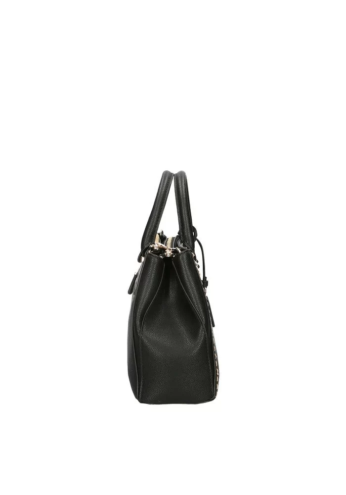 Guess Nastra Socıety Satchel Kadın Siyah El Çantası HWBG9637060-BLA