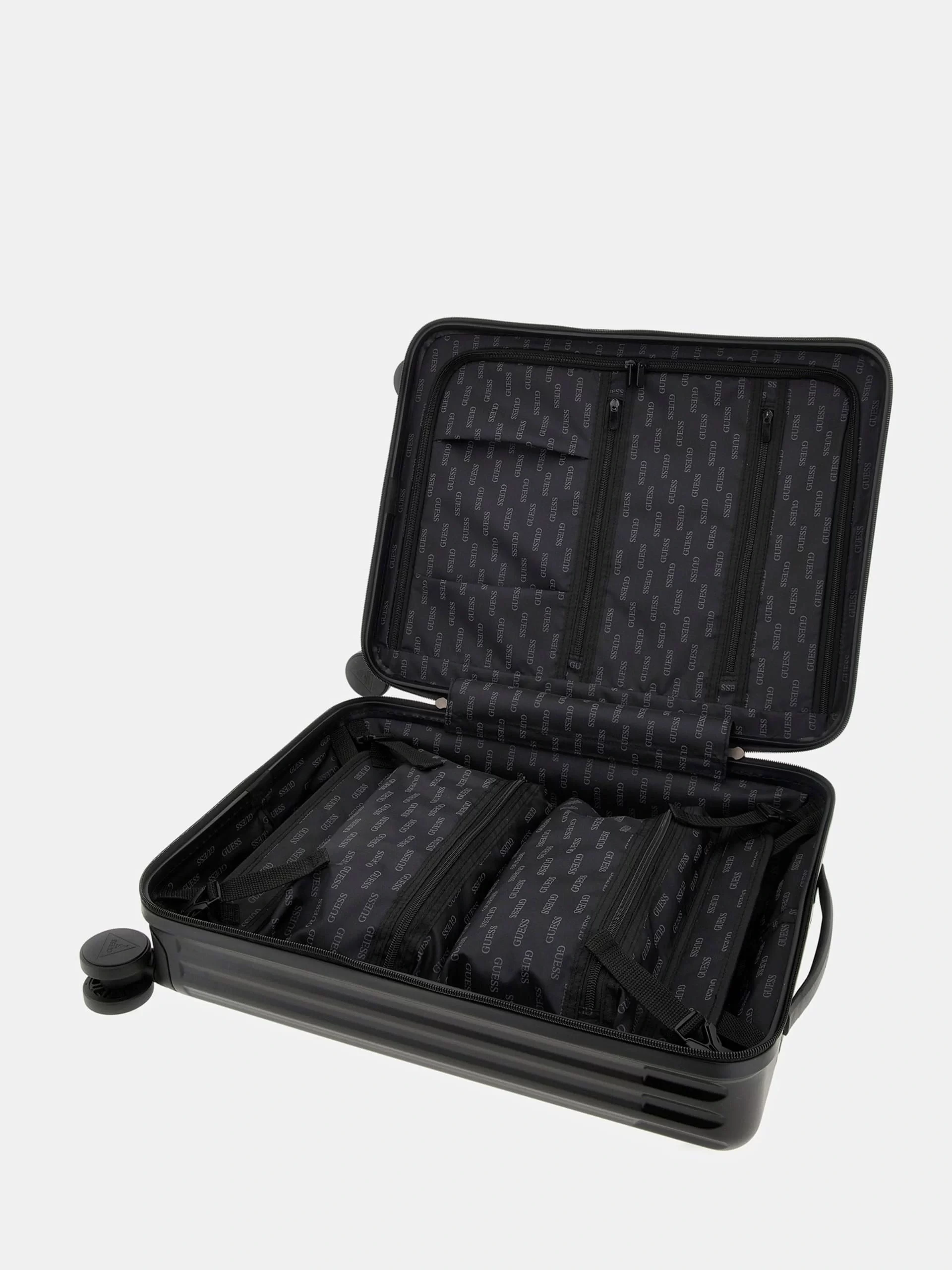 Guess Olbıa Cabın Trolley Erkek Siyah Valiz TMOLPCP4401-BLA