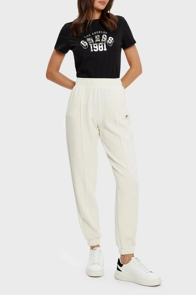 Guess Martına Ss T-Shırt Kadın Siyah T-Shirt V5RI06I3Z14-JBLK