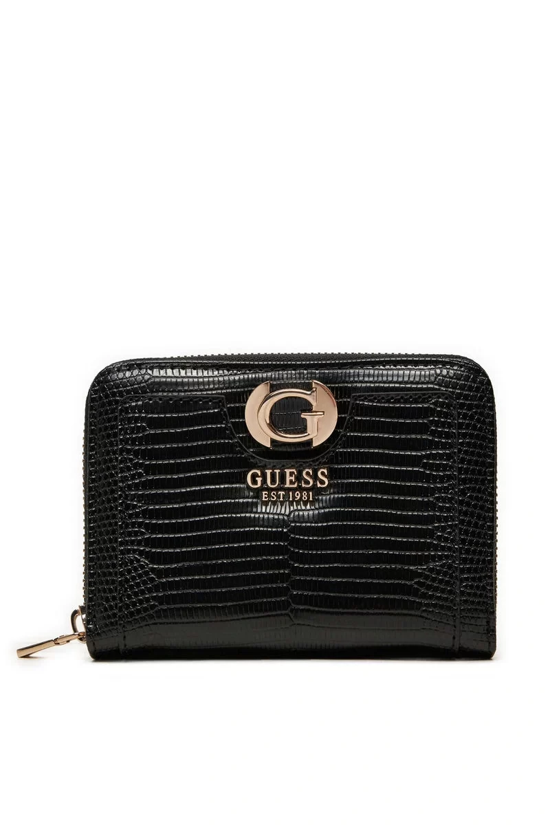 Guess Orlına Slg Medıum Zıp Around Kadın Siyah Cüzdan SWKG9531140-BLA