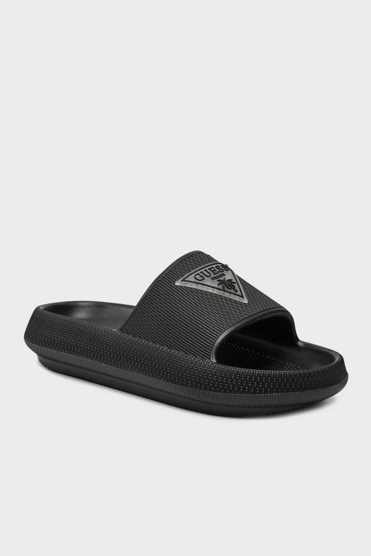 Guess Rubber Slıppers Kadın Siyah Terlik E4GZ27WG5X0-JBLK