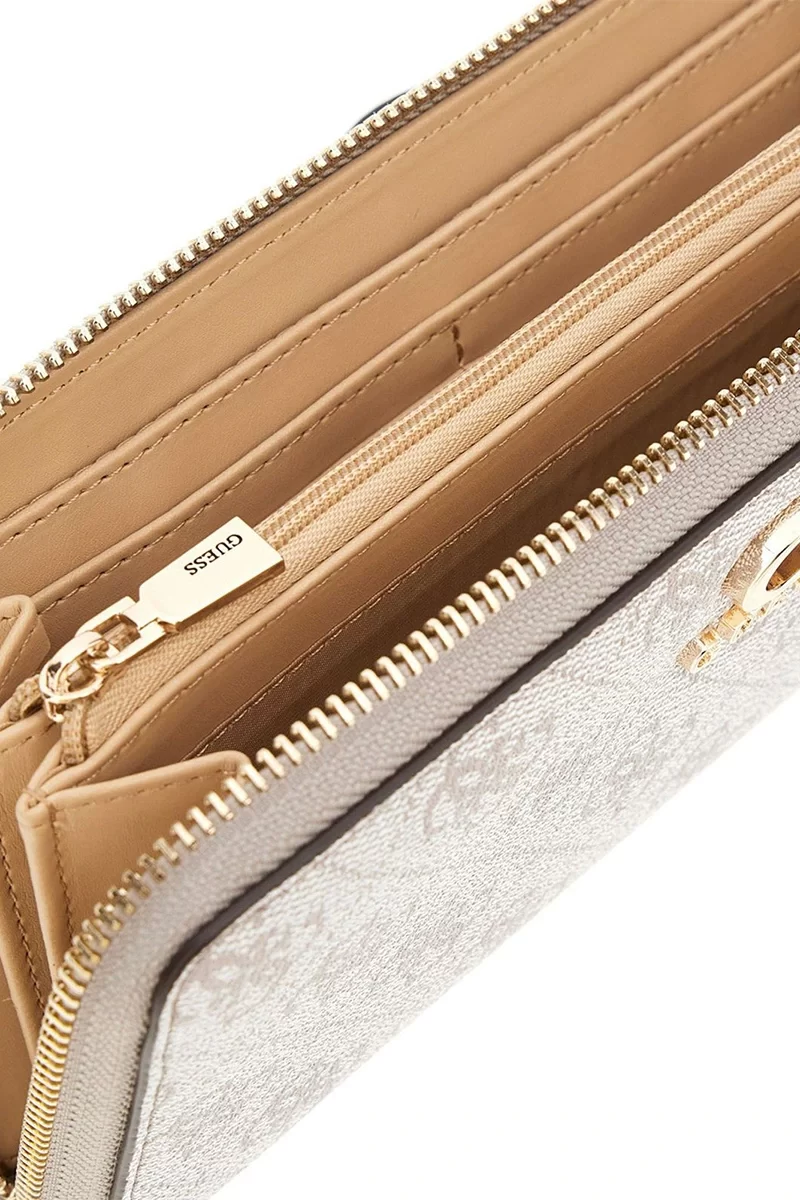 Guess Zamıra Slg Large Zıp Around Kadın Siyah Cüzdan SWSG9629146-DKO