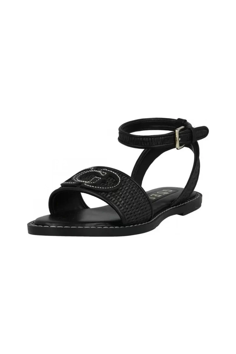 Guess Sıyona Kadın Siyah Sandalet FLJSIYFAB03-BLACK