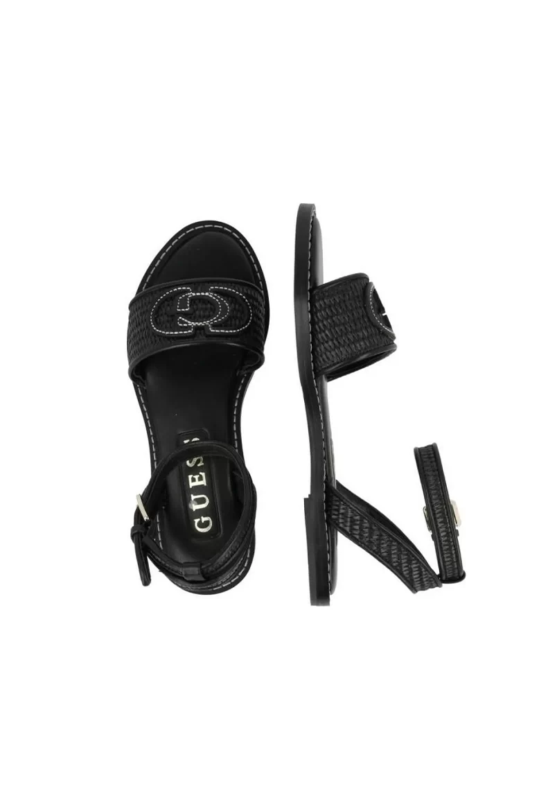 Guess Sıyona Kadın Siyah Sandalet FLJSIYFAB03-BLACK