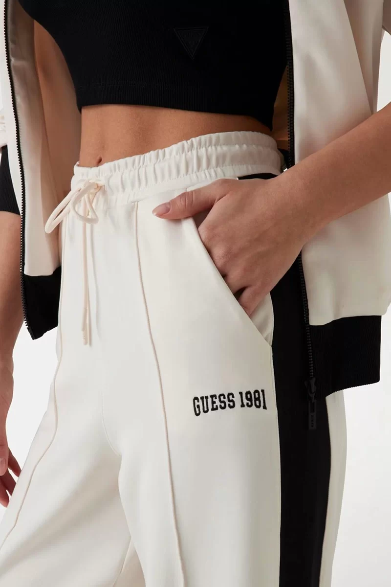 Guess Suzanne Straıght Leg Pant Kadın Bej Eşofman Altı V5RB00KCO72-G6F4