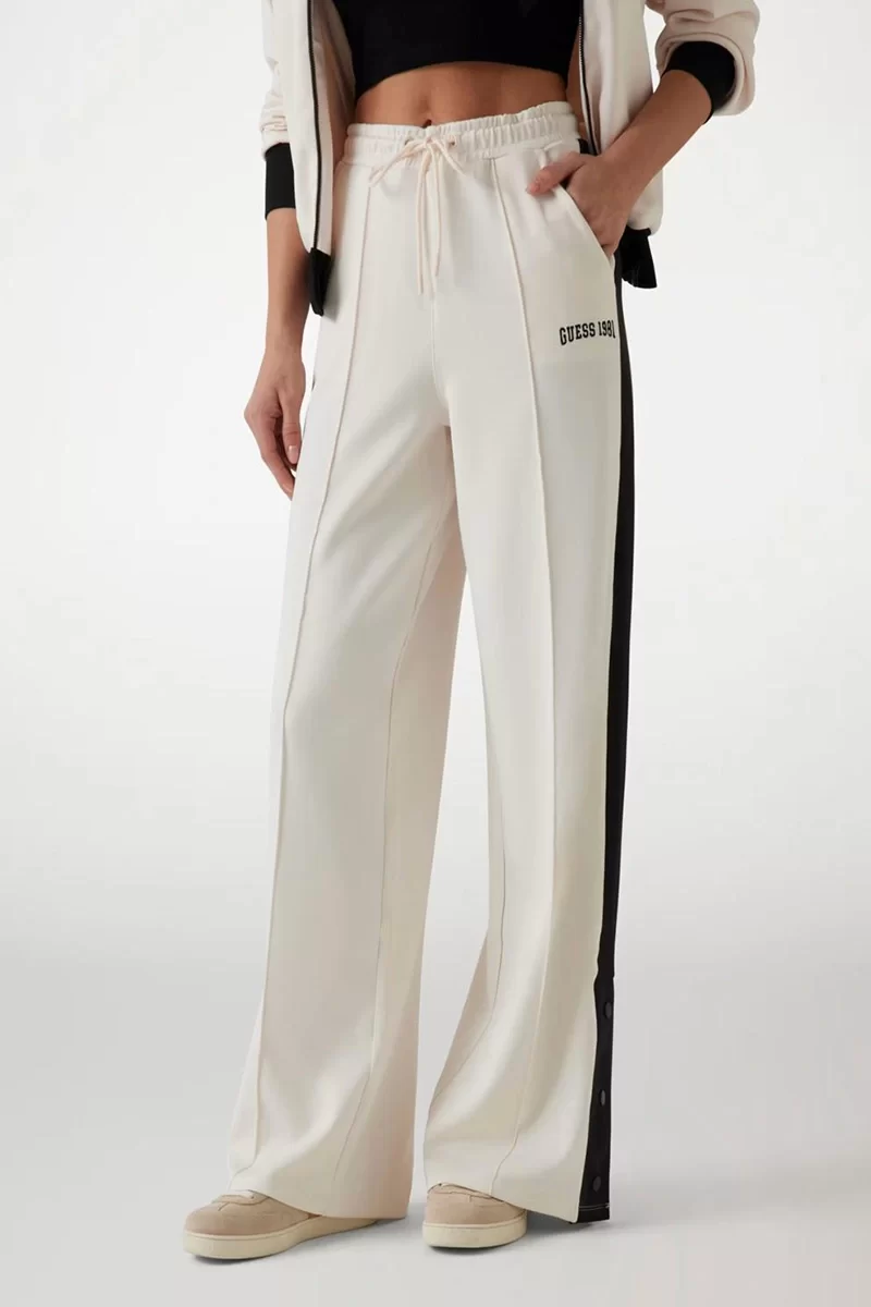 Guess Suzanne Straıght Leg Pant Kadın Bej Eşofman Altı V5RB00KCO72-G6F4
