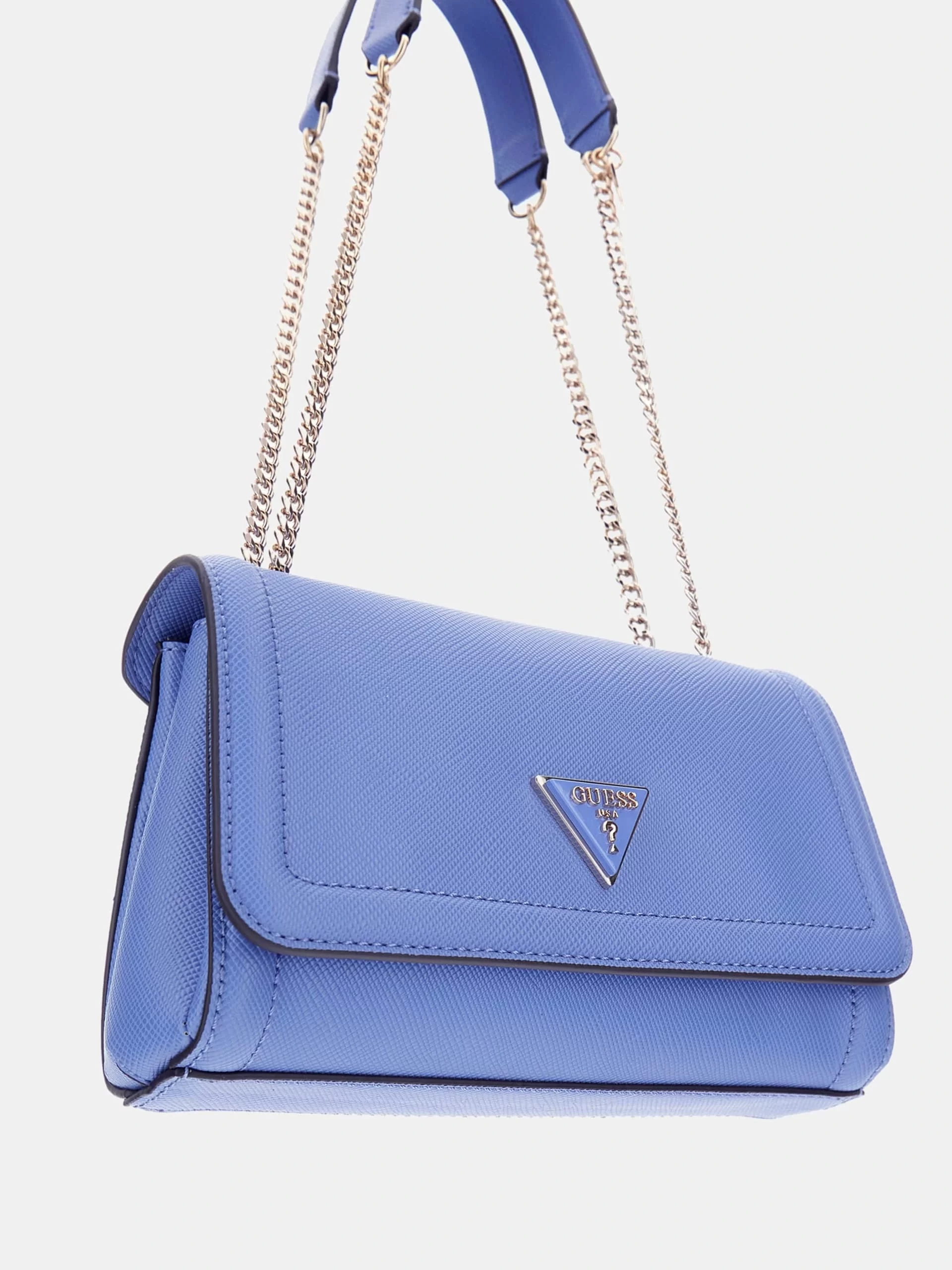 Guess Kadın Mavi Noelle Dönüştürülebilir Flap Crossbody