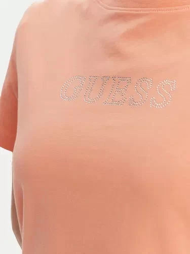 Guess Brıana Ss T-Shırt Kadın Turuncu T-Shirt V3BI11J1314-G6K7