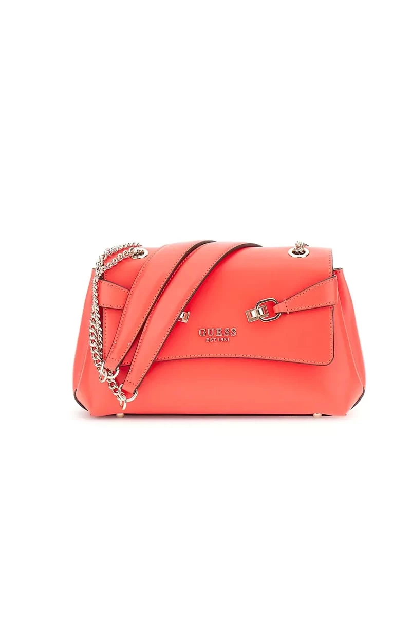 Guess Kadın Turuncu Lorelei Dönüştürülebilir Flap Crossbody