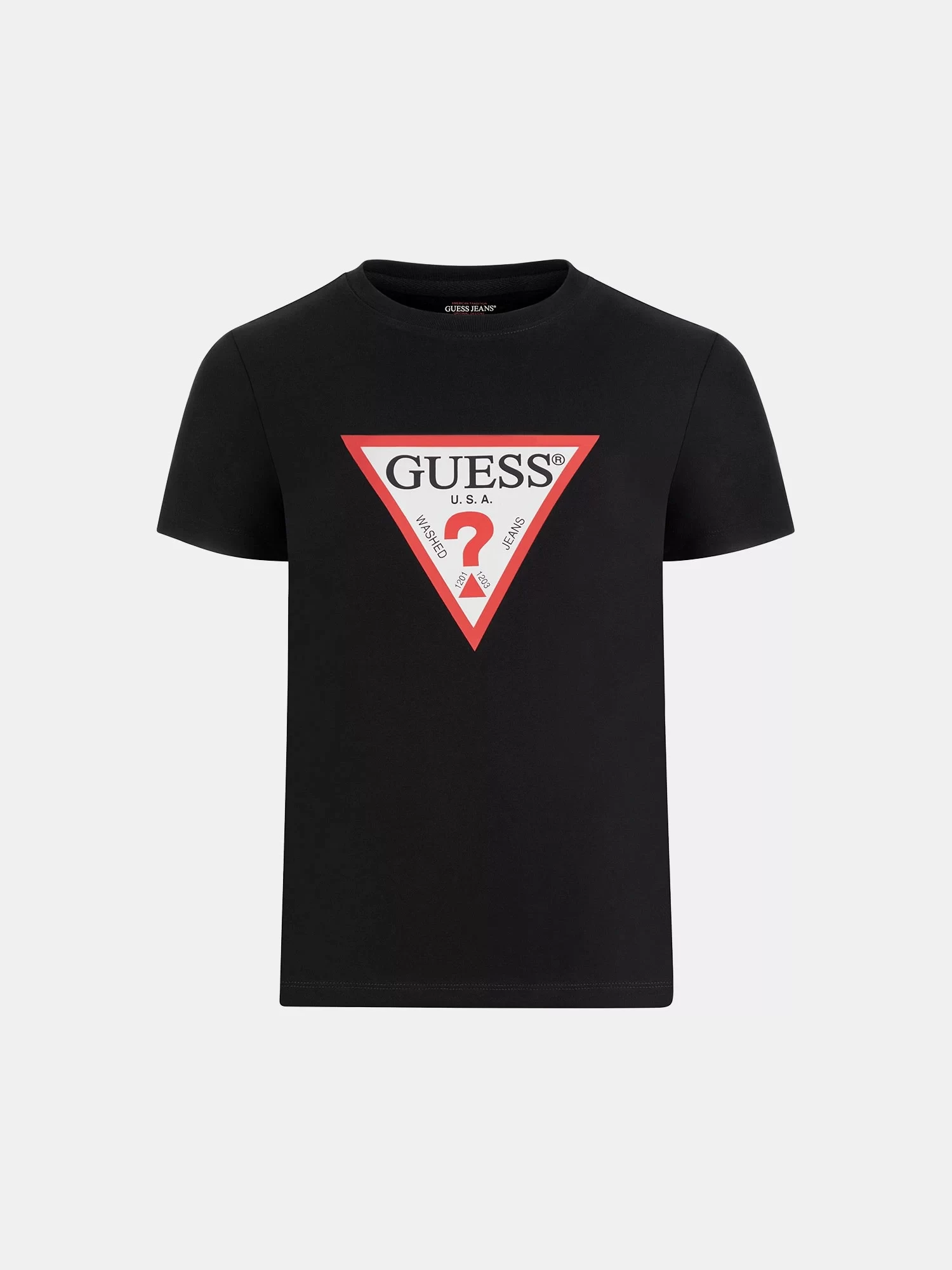 Guess jeans Gj Ss Cn Slım Iconıc Tee Kadın Siyah T-Shirt W4YI04J1314-JBLK