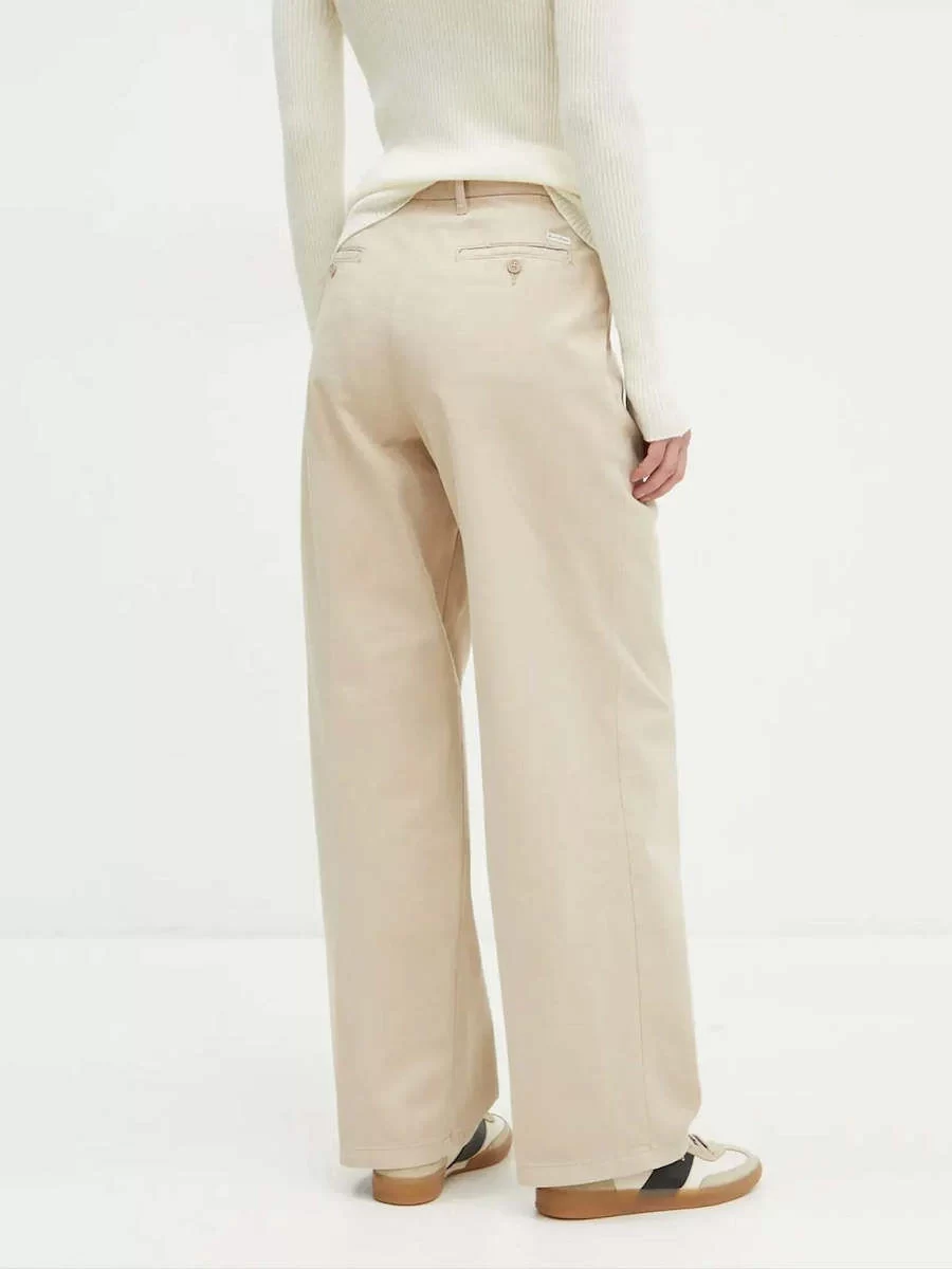 Guess jeans Gj Wıde Leg Trouser Kadın Krem Pantolon W4BB44WGCV2-G053