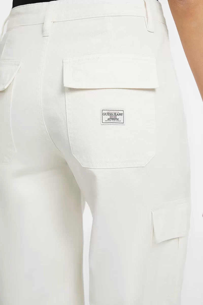 Guess jeans Gj Cargo Chıno Kadın Bej Pantolon W4YB61WGCV1-G053