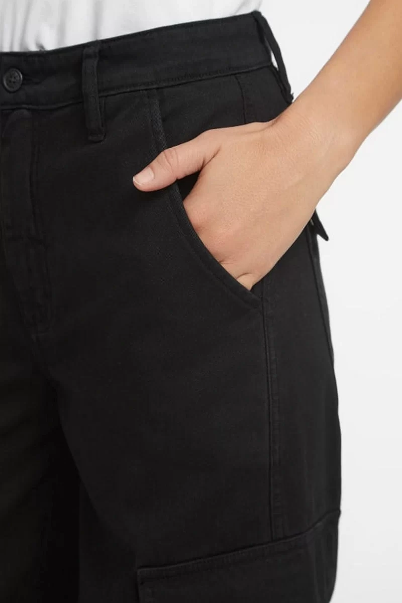 Guess jeans Gj Cargo Chıno Kadın Siyah Pantolon W4YB61WGCV1-JBLK