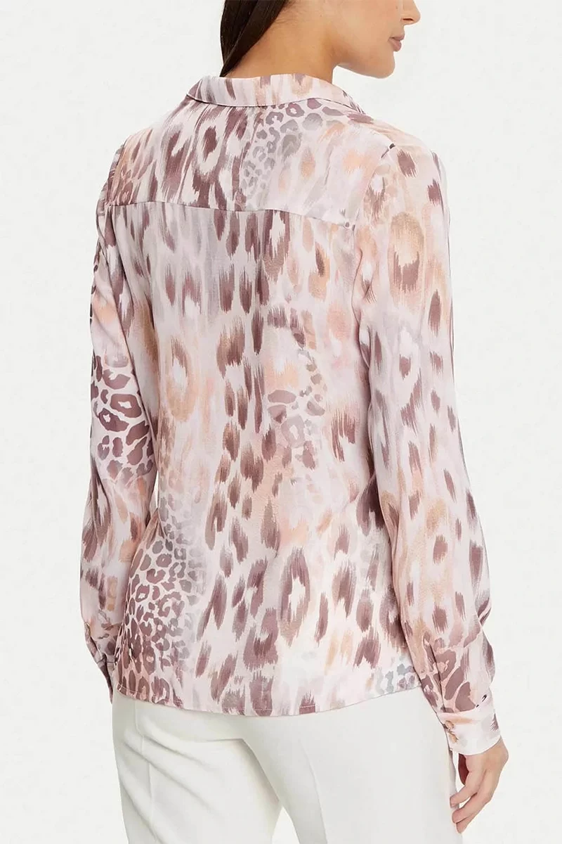 Guess Ls Clouıs Shırt Kadın Çok Renkli Gömlek W4BH56WGLA2-P1LB