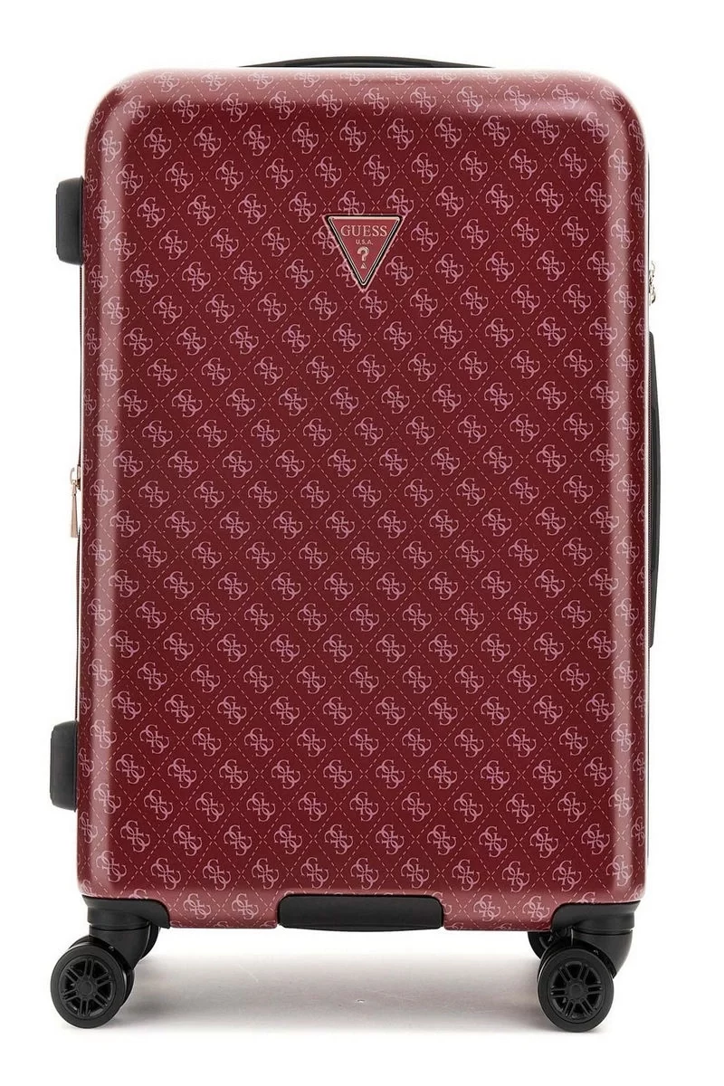 Guess Jesco 22 In 8-Wheeler Kadın Kahverengi Valiz TWE83899820-CLA