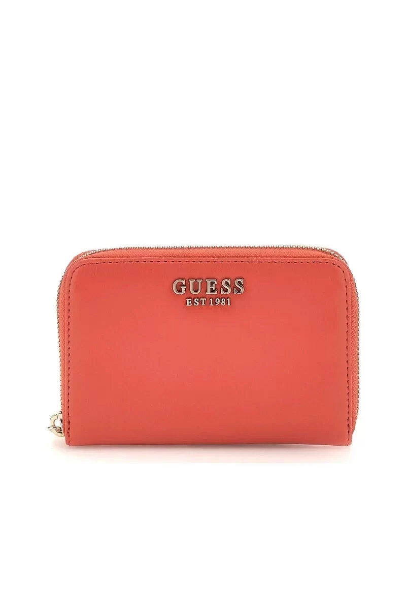 Guess Laurel Slg Medıum Zıp Around Kadın Turuncu Cüzdan SWVC8500140-CRD