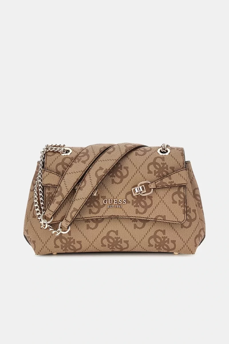 Guess Loreleı Convertıble Xbody Flap Kadın Kahverengi Çapraz Çanta HWOS9639210-LTL
