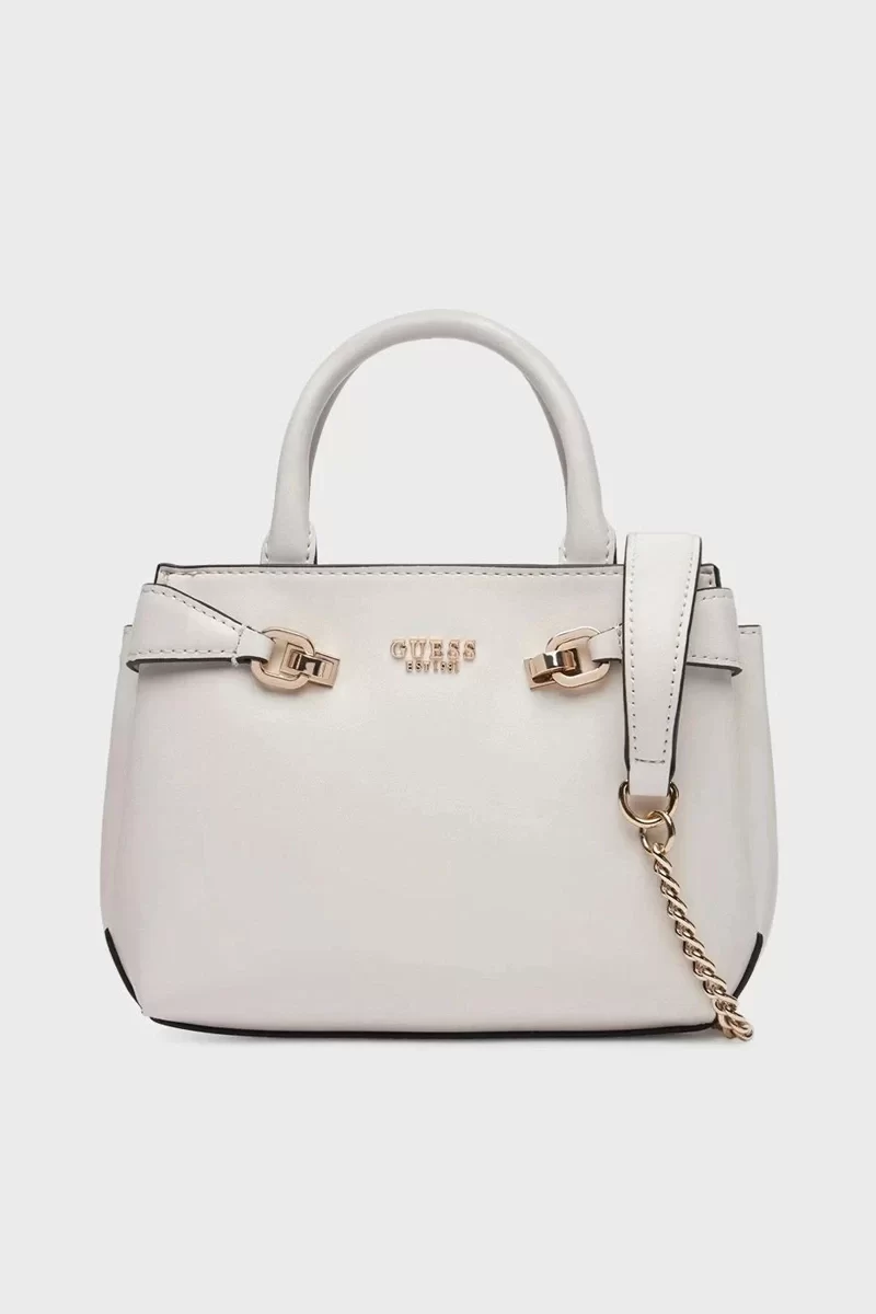 Guess Loreleı Mını Satchel Kadın Ekru Mini Çanta HWVG9639760-BON