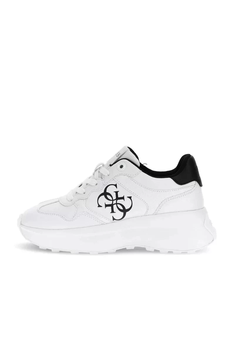 Guess Luckeı Kadın Beyaz Sneaker FLPLUCELE12-WHITE