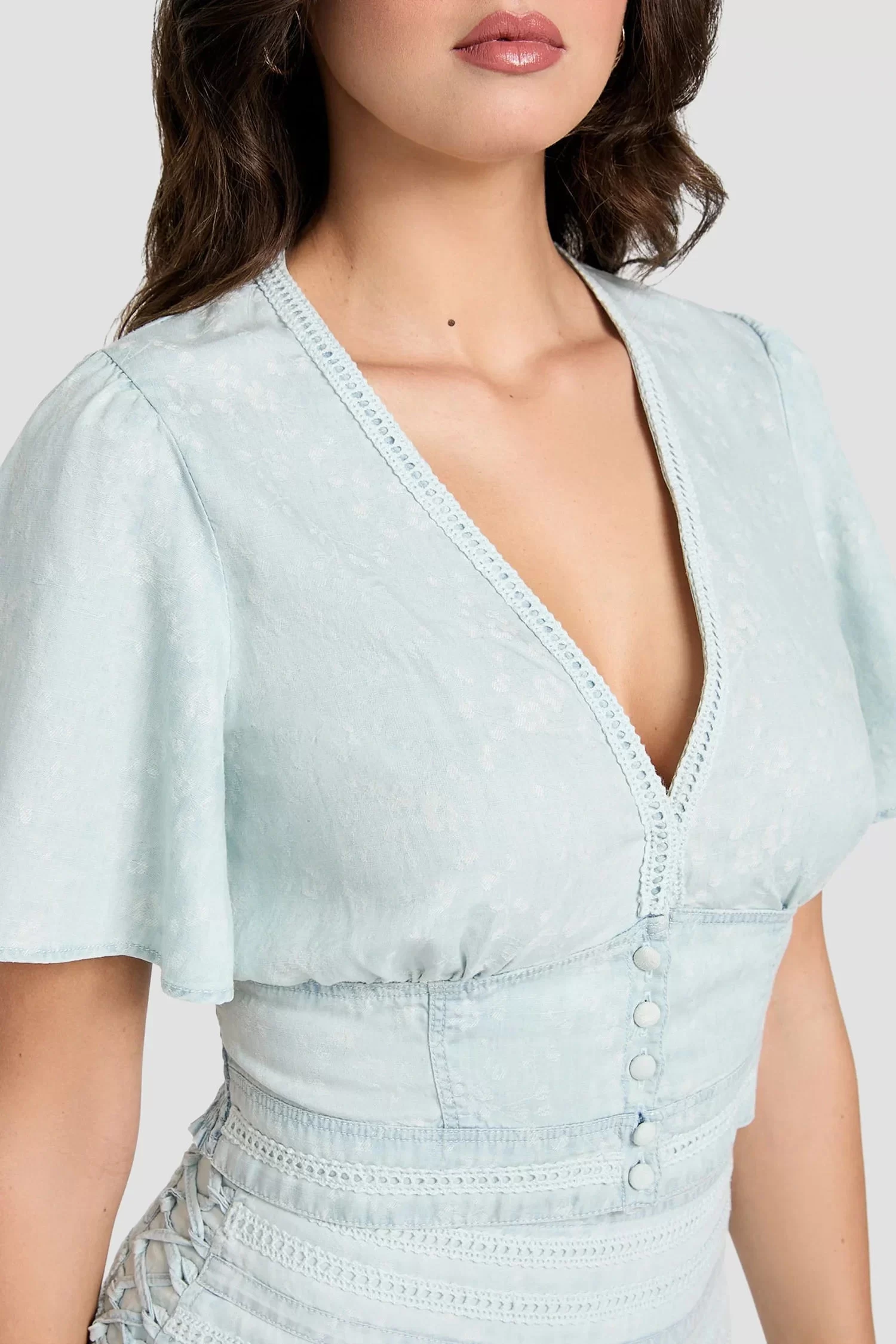 Guess Luıza Top Kadın Mavi Etek W5GH82D5N81-TCPA